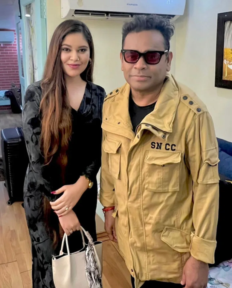 मणिरत्नम की फिल्म 'ठग लाइफ' के लिए स्नेहा शंकर ने एआर रहमान  के साथ गाना किया रिकॉर्ड (Photo : IANS/PR)