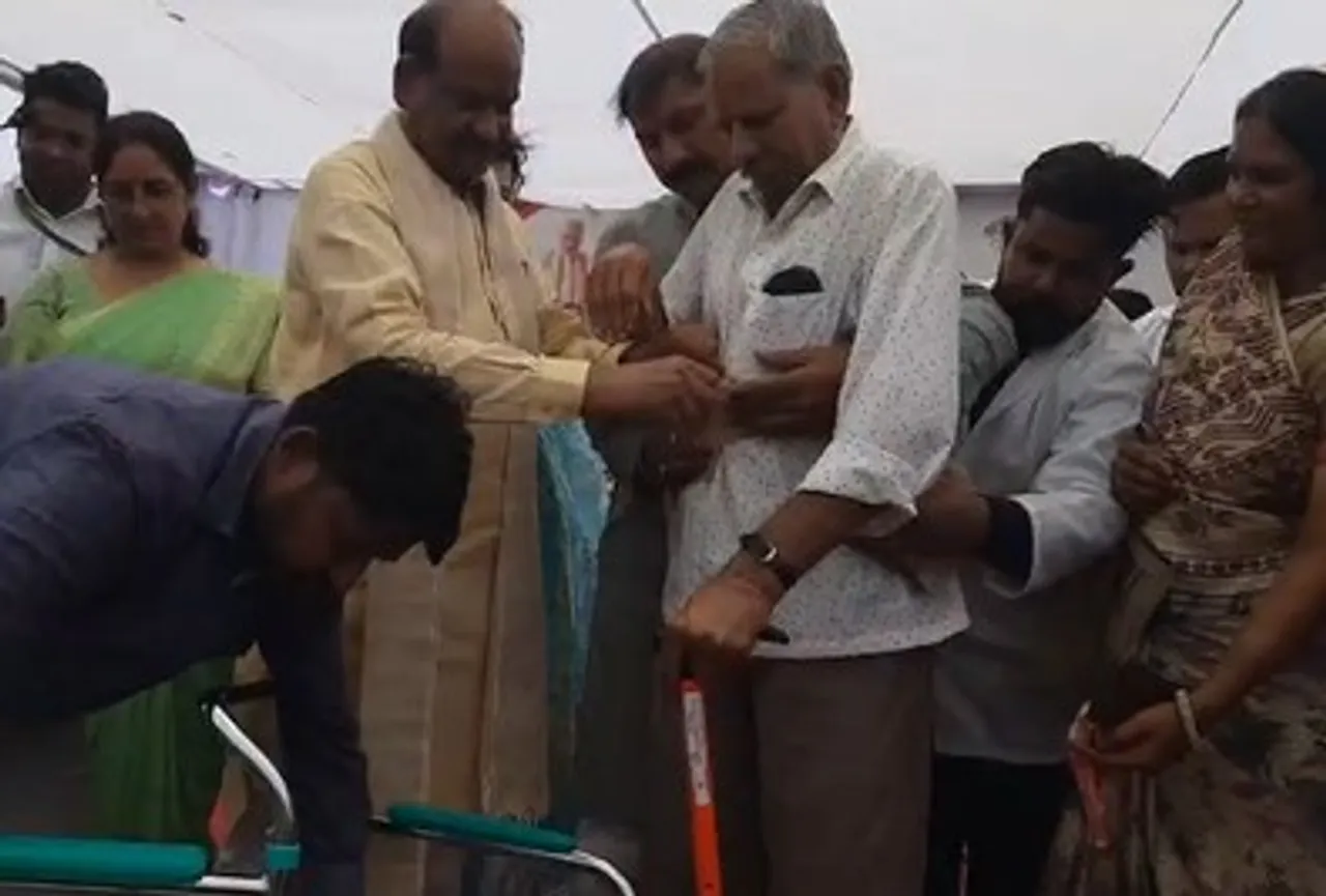 लोकसभा अध्यक्ष ओम बिरला ने कोटा में प्रधानमंत्री दिव्याग केंद्र का उद्घाटन किया, लाभार्थियों को सहायता सामग्री वितरित की