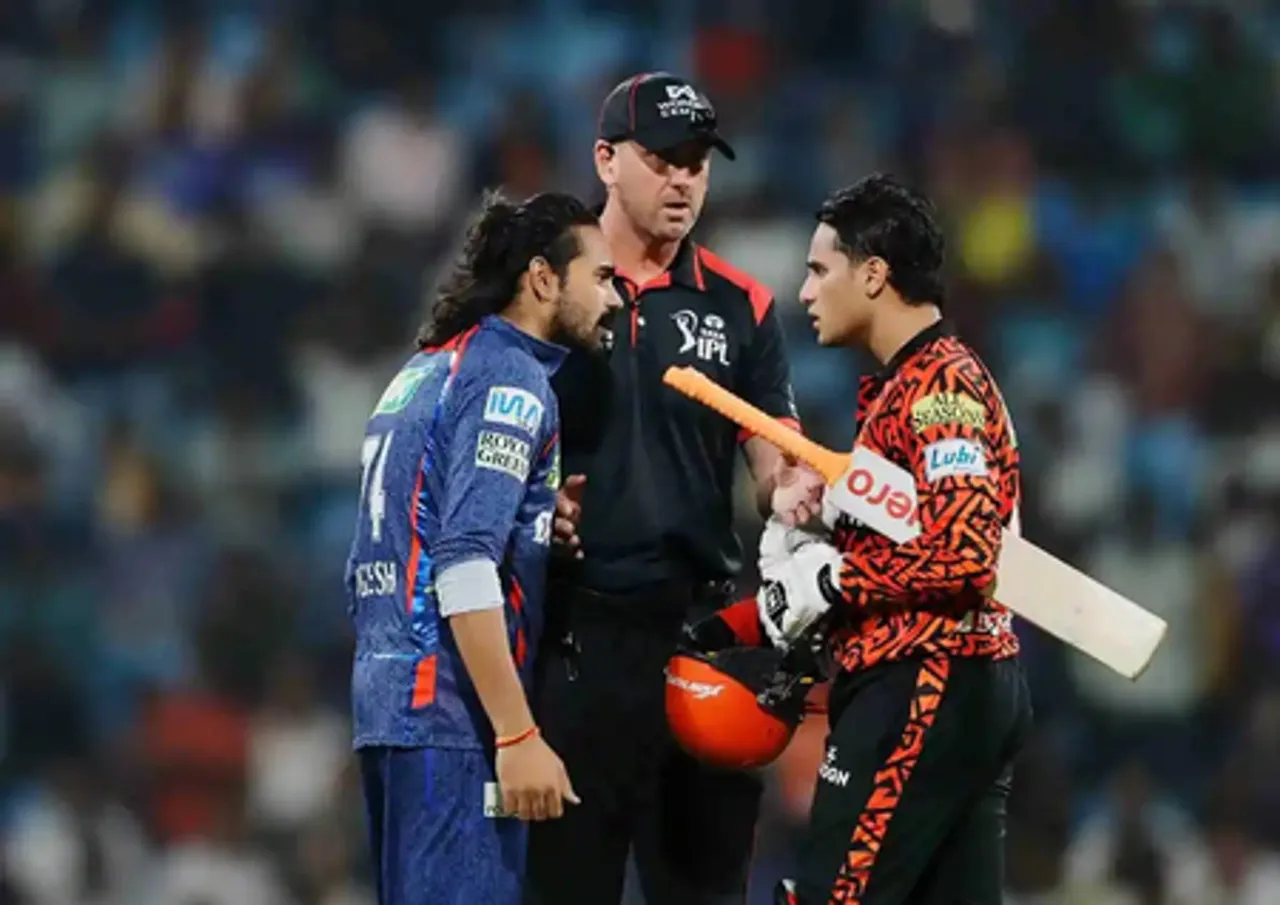 LSG's Digvesh gets one game suspension, SRH batter Abhishek fined after on-field altercation