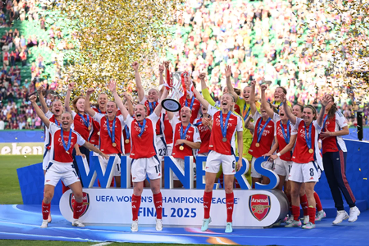 Arsenal beat Barcelona 1-0 to win Women's Champions League