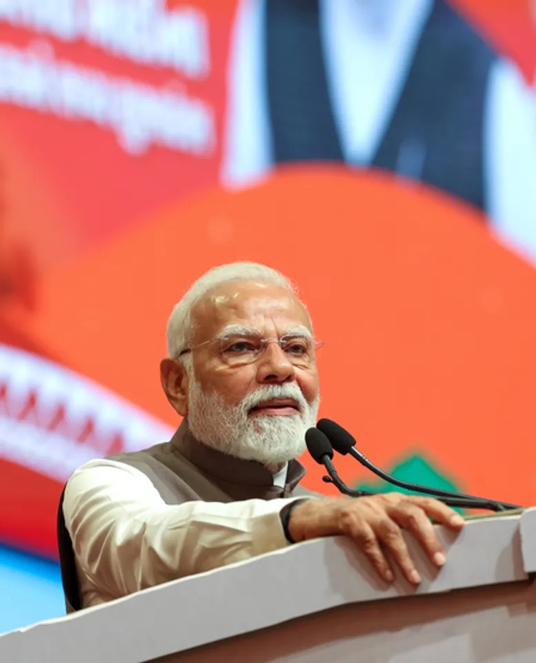 PM Modi attends 20 years of Gujarat Urban Growth event in Gandhinagar