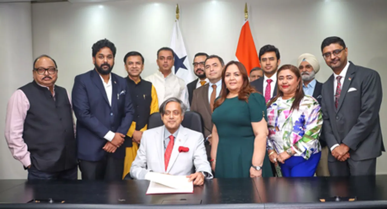 Indian Parliamentary Delegation meets Panama Speaker under Operation Sindoor
