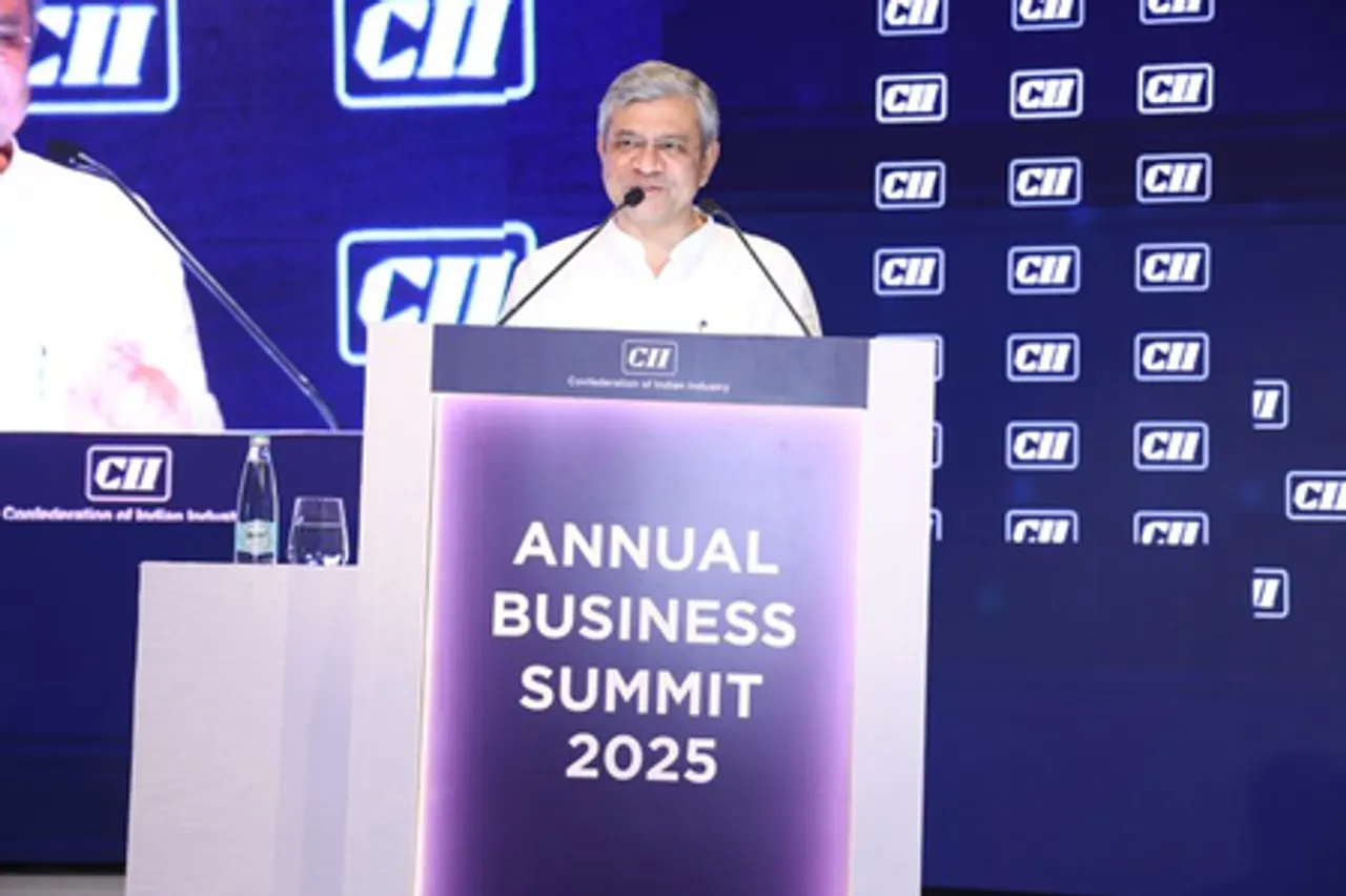 First India-made 28-90 nm chip to be rolled out this year: Vaishnaw (Photo courtesy CII X handle)