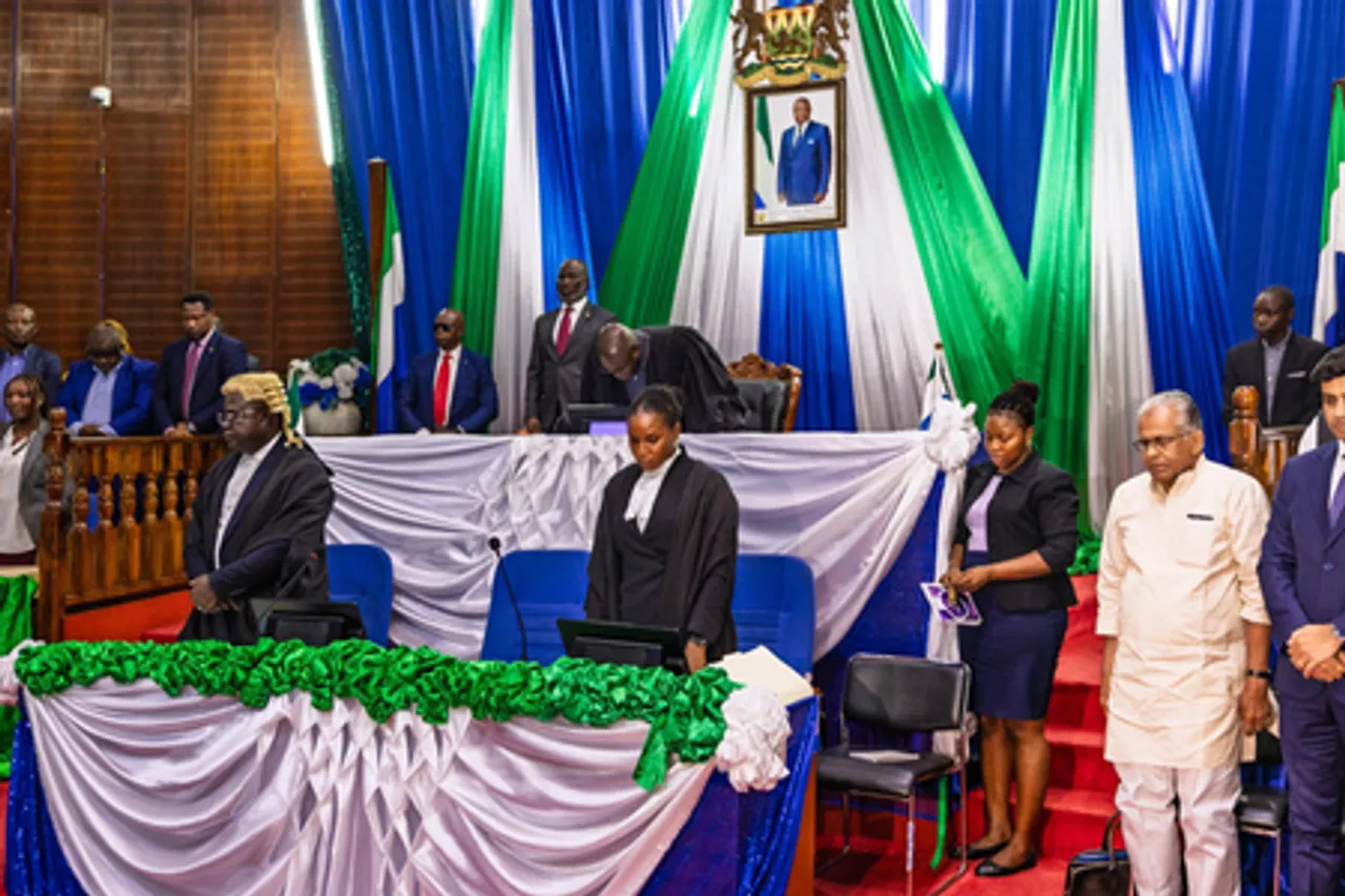 Sierra Leone Parliament observes moment of silence in honour of Pahalgam terror attack victims