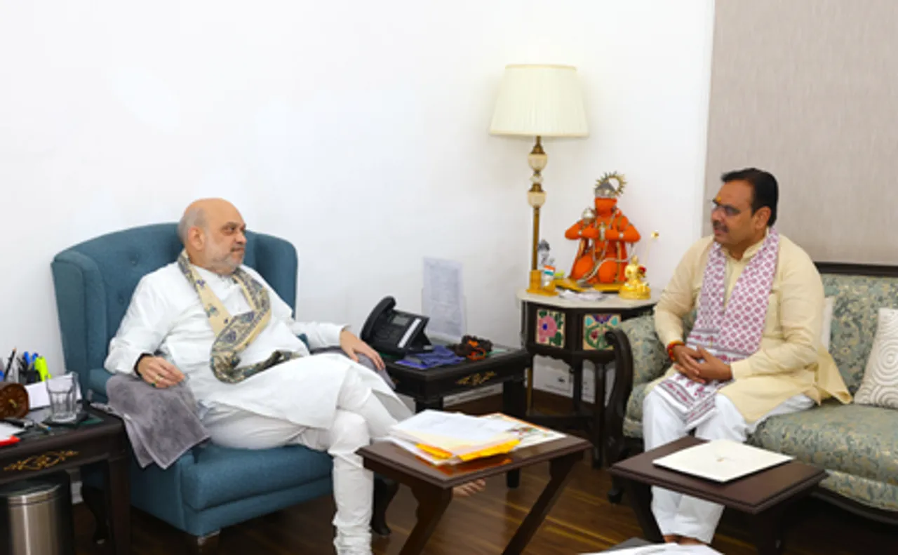 राजस्थान के मुख्यमंत्री ने गृह मंत्री अमित शाह से की मुलाकात, विकास संबंधी मुद्दों पर चर्चा
