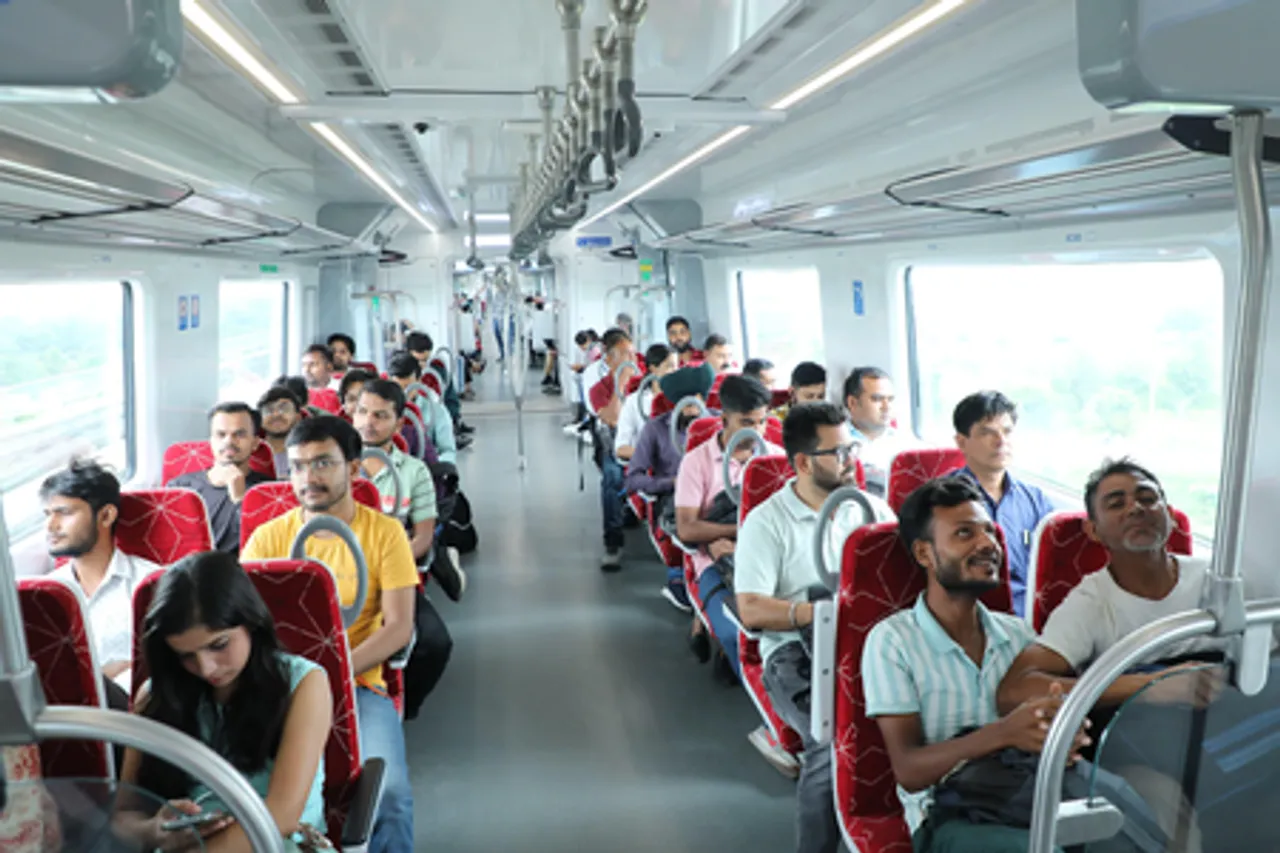 भीषण गर्मी में राहत दे रही नमो भारत ट्रेन: सिलेक्टिव डोर ओपनिंग तकनीक से यात्रियों को ठंडक, ऊर्जा की भी बचत