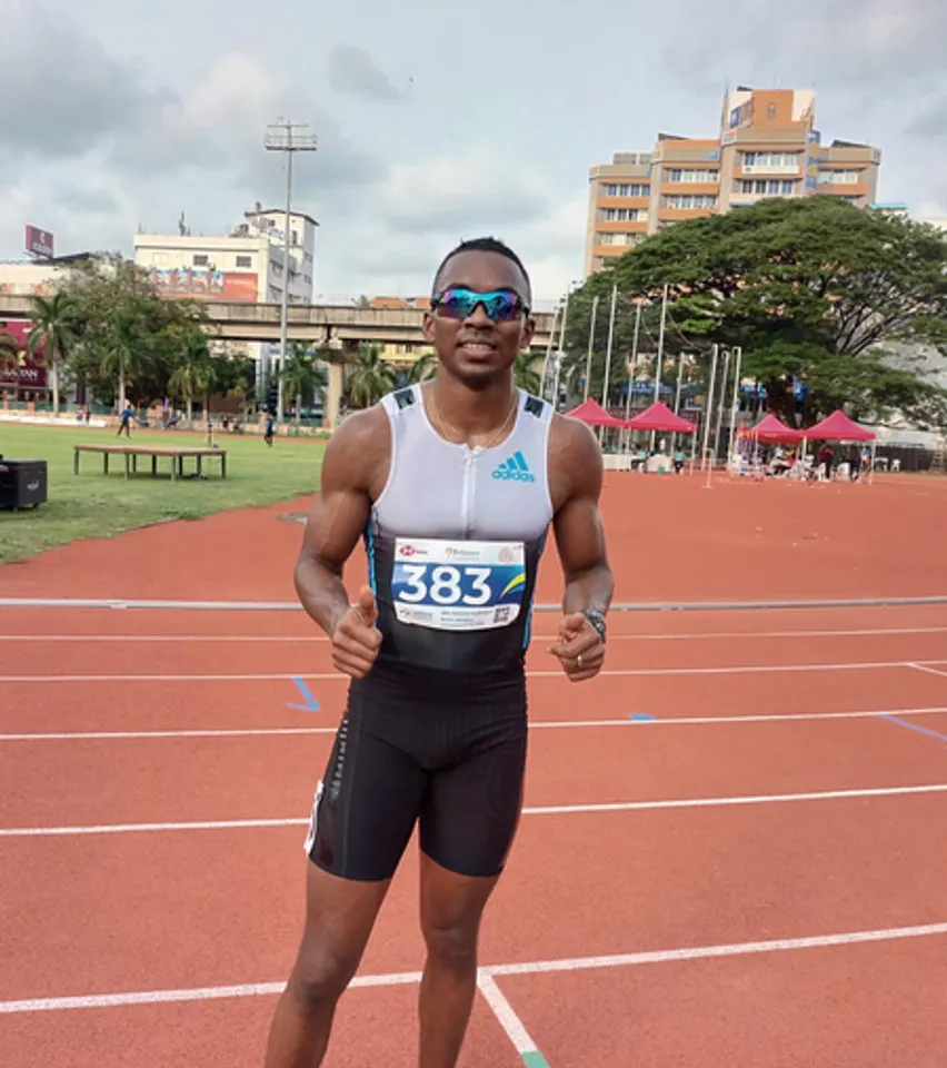 Asian Athletics C'ships: Animesh smashes national record to clinch bronze (Credit: AFI/X)
