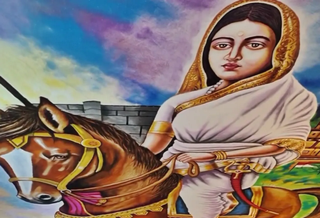 अहिल्याबाई होल्कर की 300वीं जन्मजयंती के अवसर पर सांगली के चित्रकार ने बनाई विश्व रिकॉर्ड रंगोली