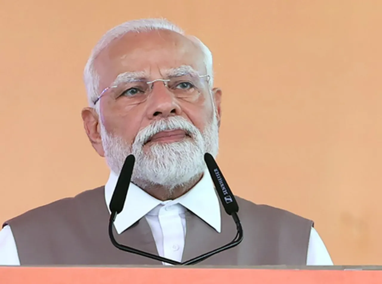 Kanpur: PM Modi attends the foundation laying ceremony of various projects