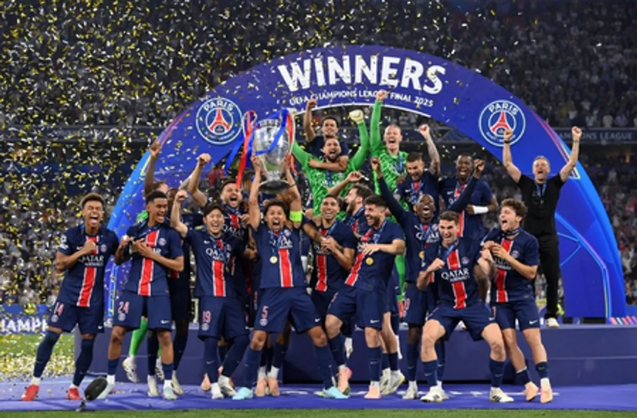 PSG lift its first ever Champions League title with record-breaking final win over Inter