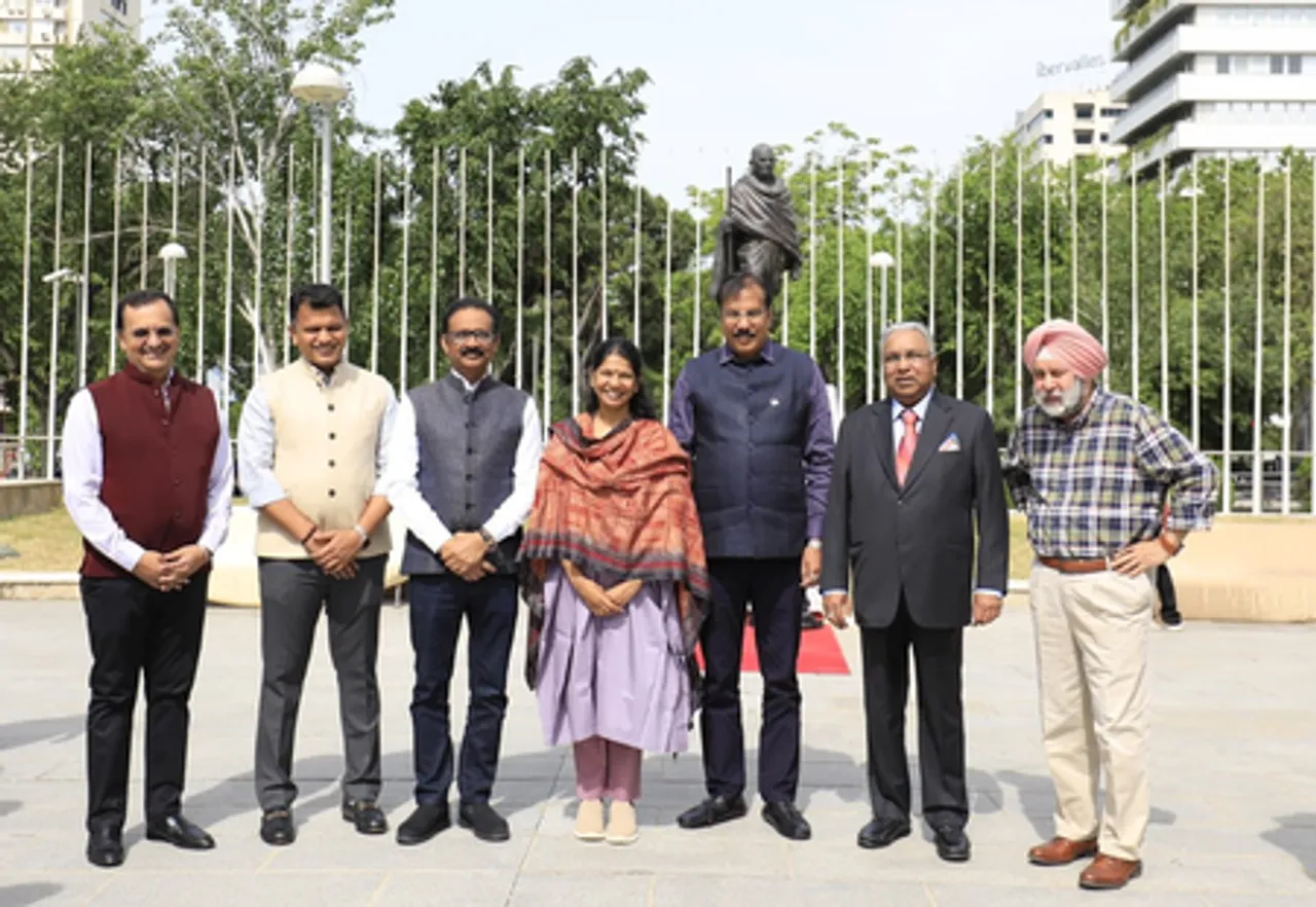 Kanimozhi-led delegation begins visit in Spain, pays tribute to Mahatma Gandhi's statue