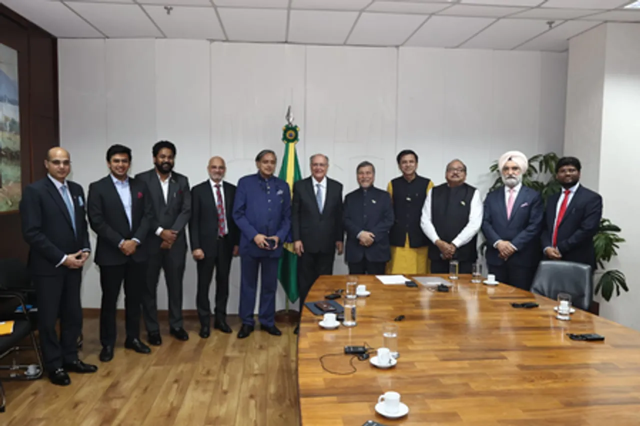 शशि थरूर के नेतृत्व में प्रतिनिधिमंडल ने की ब्राजील के उपराष्ट्रपति से मुलाकात, पहलगाम आतंकी हमले पर जताया दुख