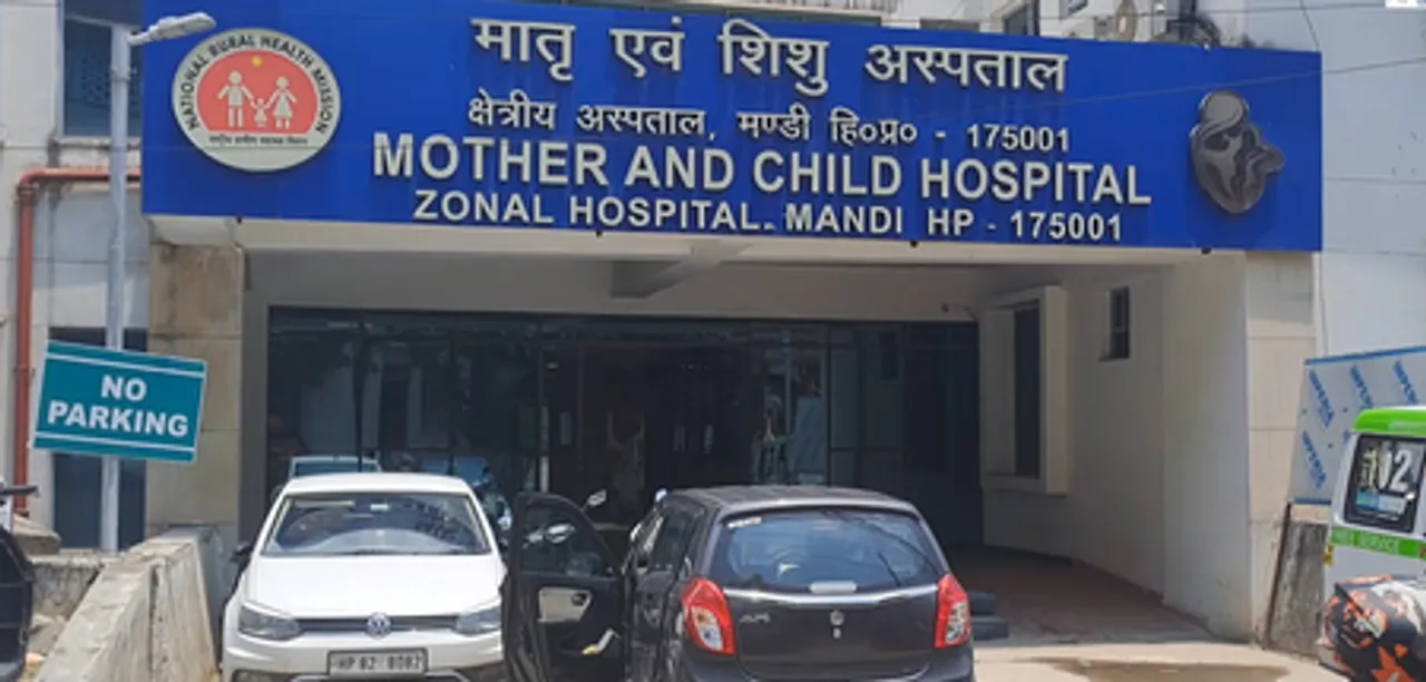मंडी में अस्‍पताल प्रबंधन ने बिना मरीजों को शिफ्ट किए ही शुरू करवा दिया मरम्‍मत का काम