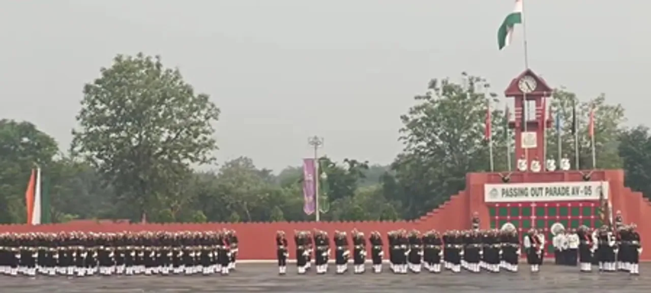 पंजाब रेजीमेंट सेंटर में पांचवें बैच के 622 अग्नि वीर सैनिको का पासिंग आउट परेड
