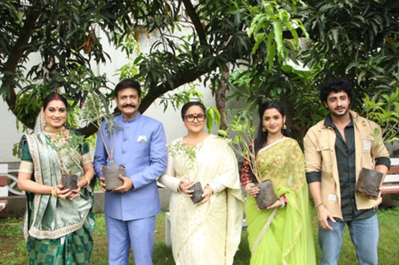 'Rishto Se Bandhi Gauri' cast performs tree plantation on World Environment Day