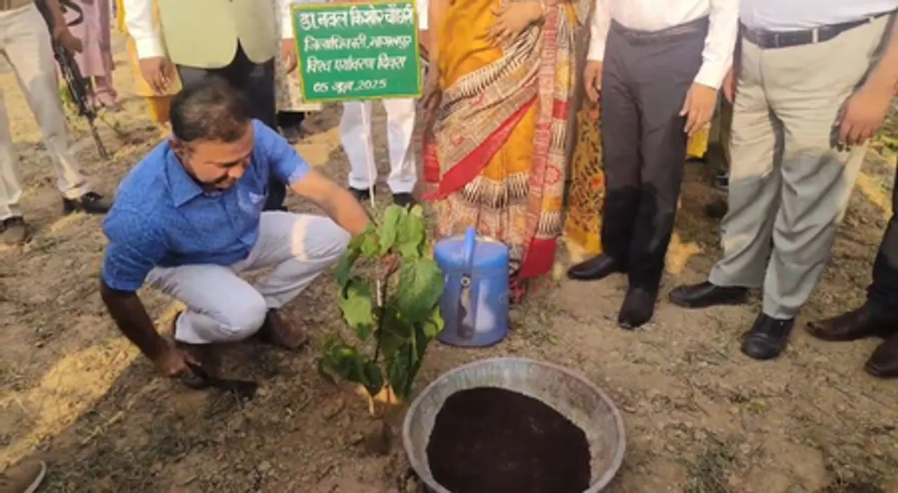 विश्व पर्यावरण दिवस पर सबौर बिहार कृषि विश्वविद्यालय में 200 सिन्दूर के पौधे लगाए गए
