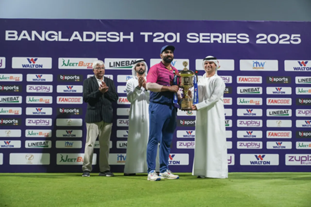 UAE skipper Waseem wins ICC Men’s Player of the Month award for May (Credit: UAE Cricket/X)