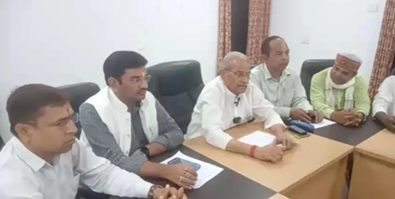 चित्रकूट विधायक सुरेंद्र सिंह गहरवार ने कांग्रेस के भ्रष्टाचार के आरोपों को किया खारिज