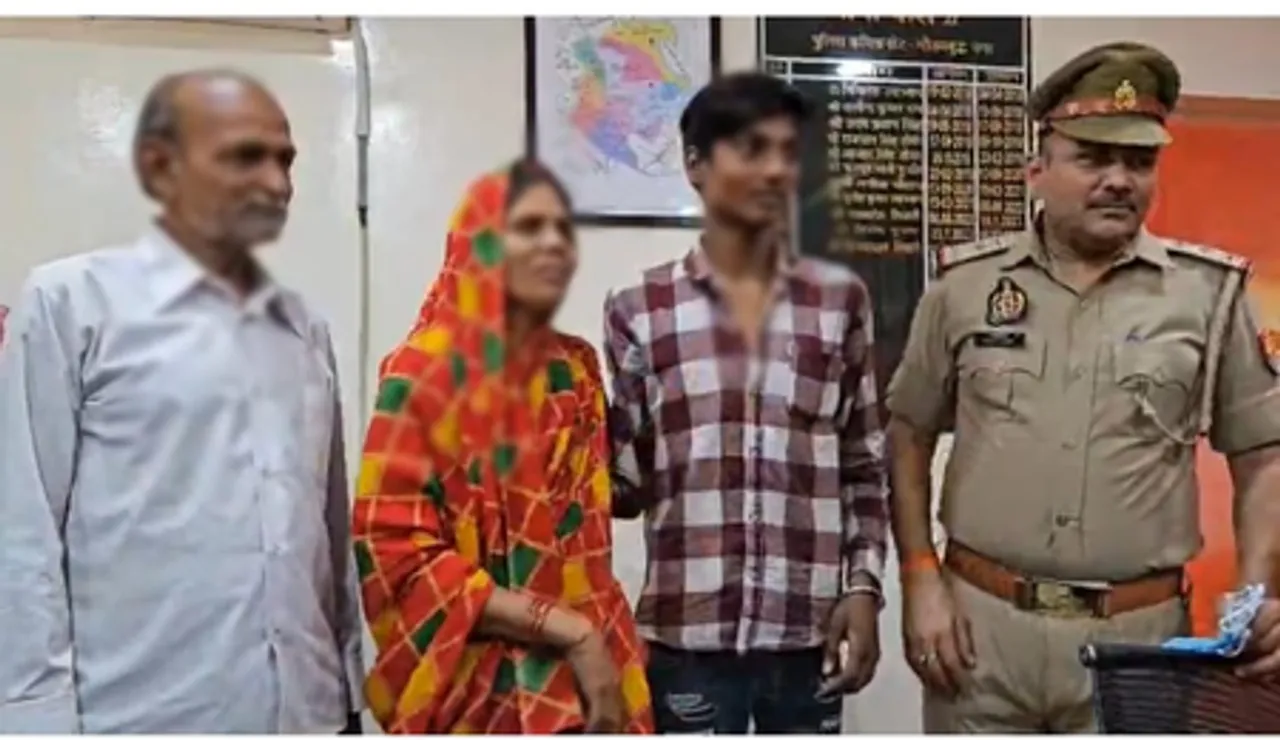 नोएडा : 10 वर्ष बाद थाना फेस-2 पुलिस ने लापता बच्चे को सकुशल परिजनों से मिलवाया