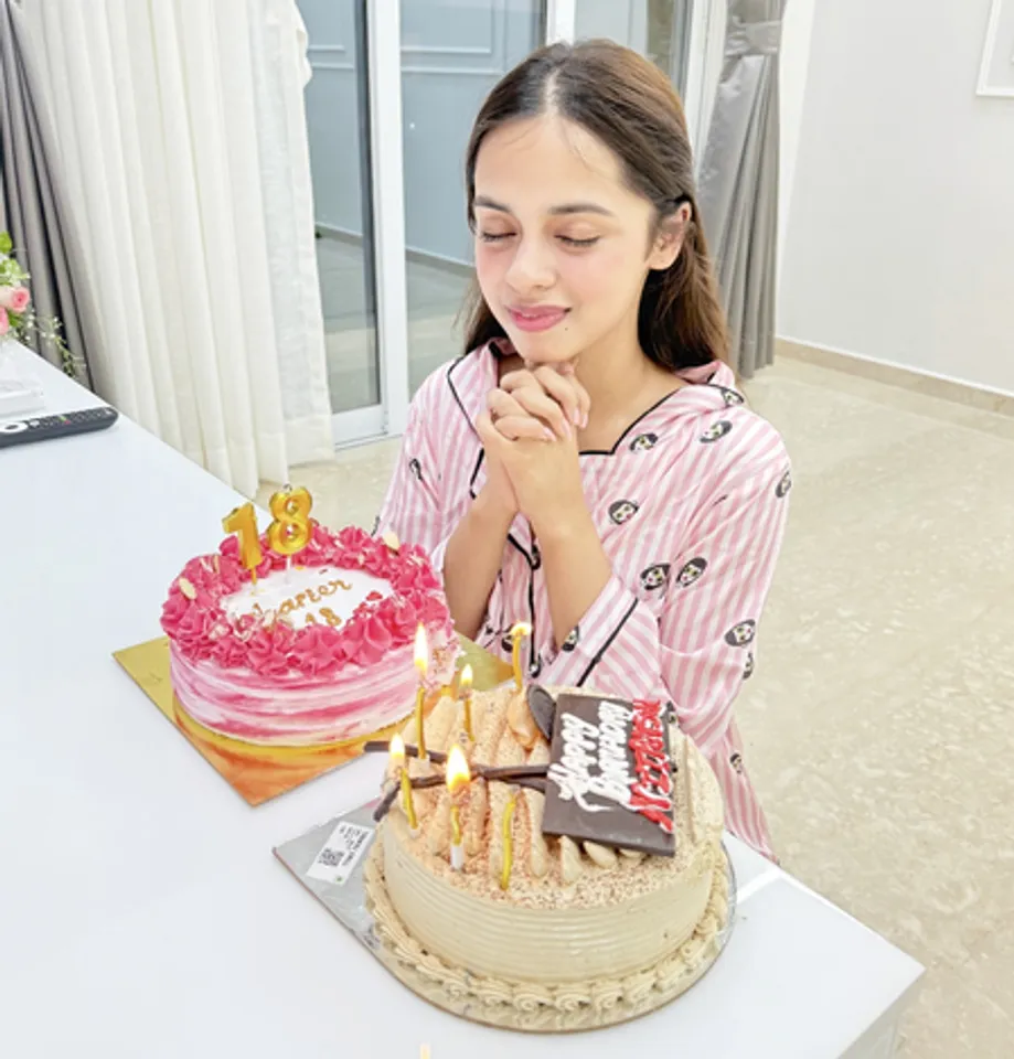 Nitanshi Goel shares special childhood memory as she celebrates 18th birthday