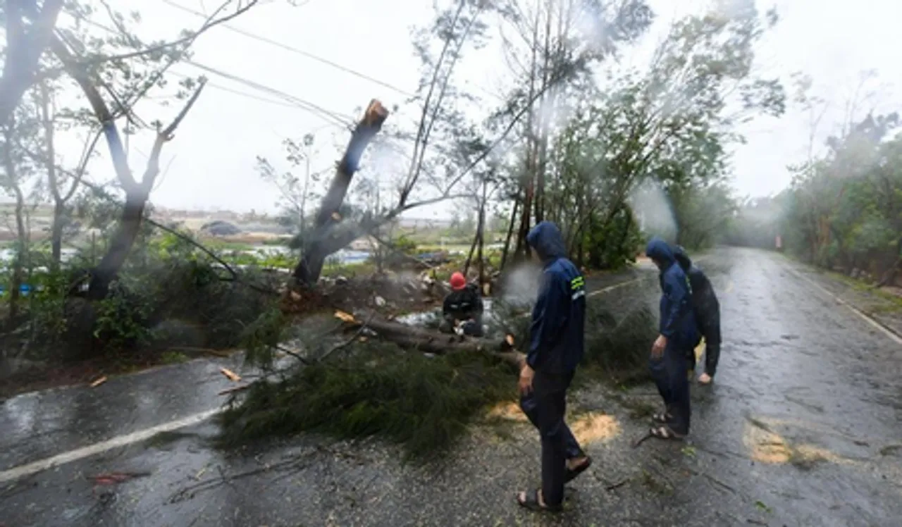 Typhoon Wutip makes second landfall in south China