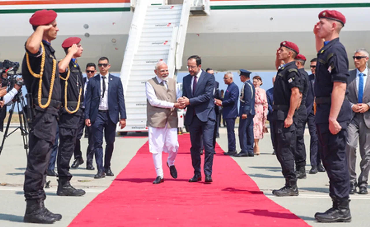 PM Modi in Cyprus