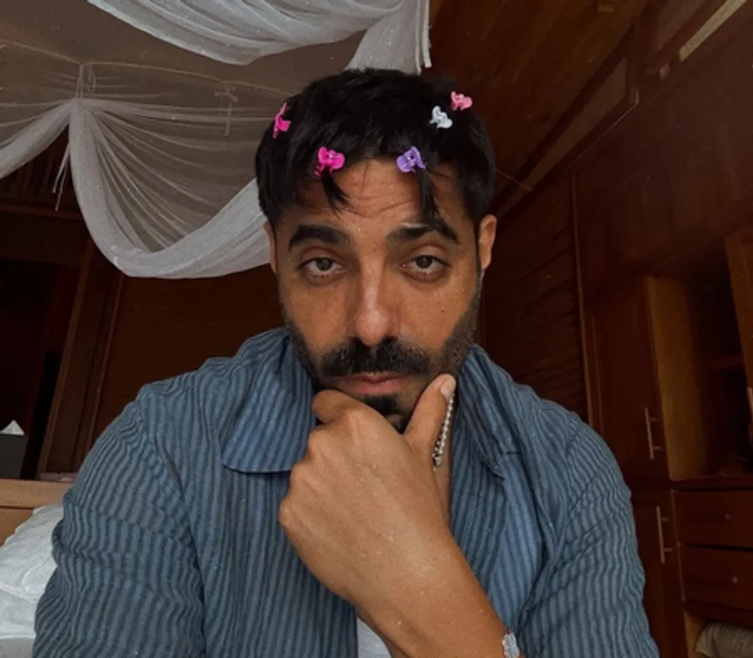 Aparshakti Khurana’s daughter Arzoie turns into his personal hairstylist