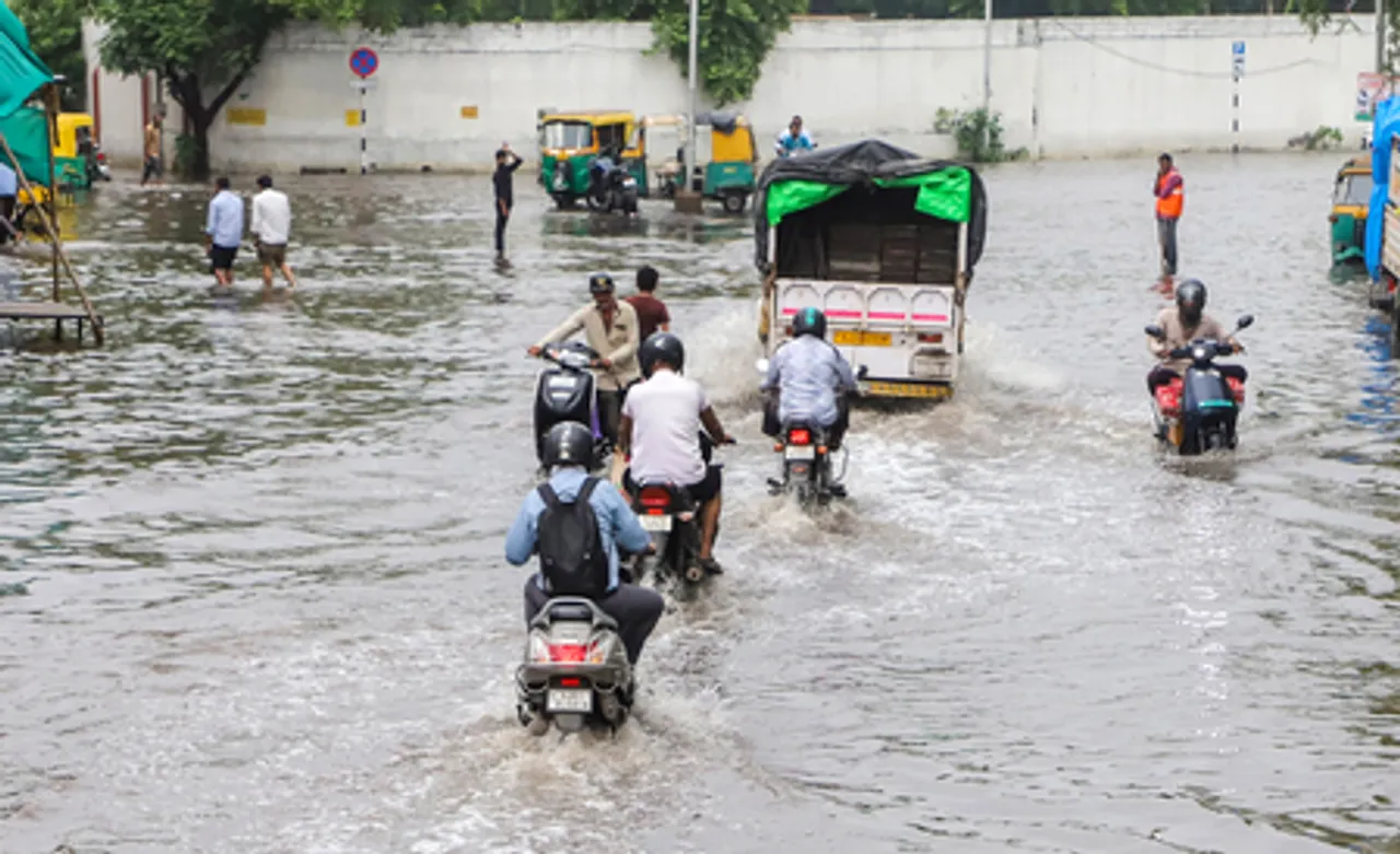 Waterlogging in Ahmedabad