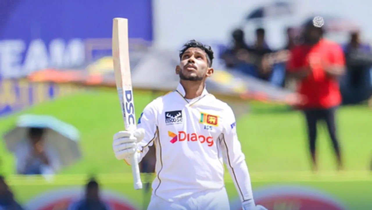 Pathum Nissanka’s masterclass of 187 put hosts Sri Lanka in commanding position against Bangladesh at the end of the third day of the first Test in Galle on Thursday. Photo credit: SLC