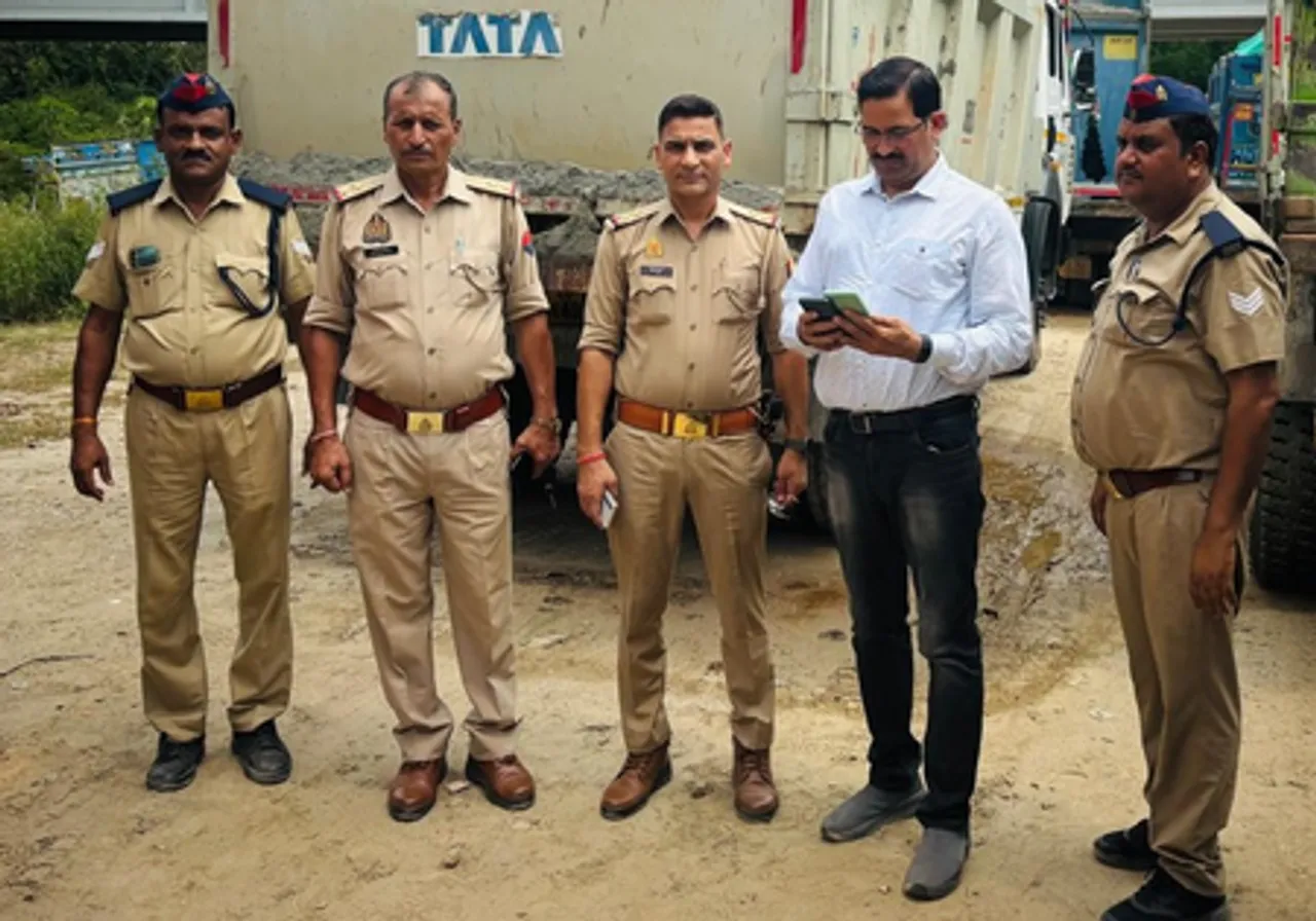 नोएडा : परिवहन और खनन विभाग की कड़ी कार्रवाई, तीन महीने में 2.28 करोड़ का चालान