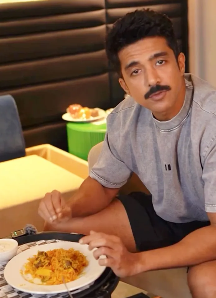Saqib Saleem enjoys biryani after 8 weeks of strict dieting regimen