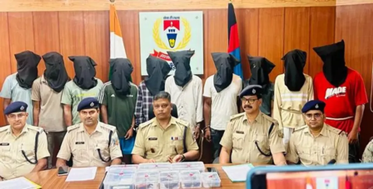 झारखंड के खूंटी में ग्राम प्रधान की हत्या मामले में 10 आरोपी गिरफ्तार, कई हथियार जब्त