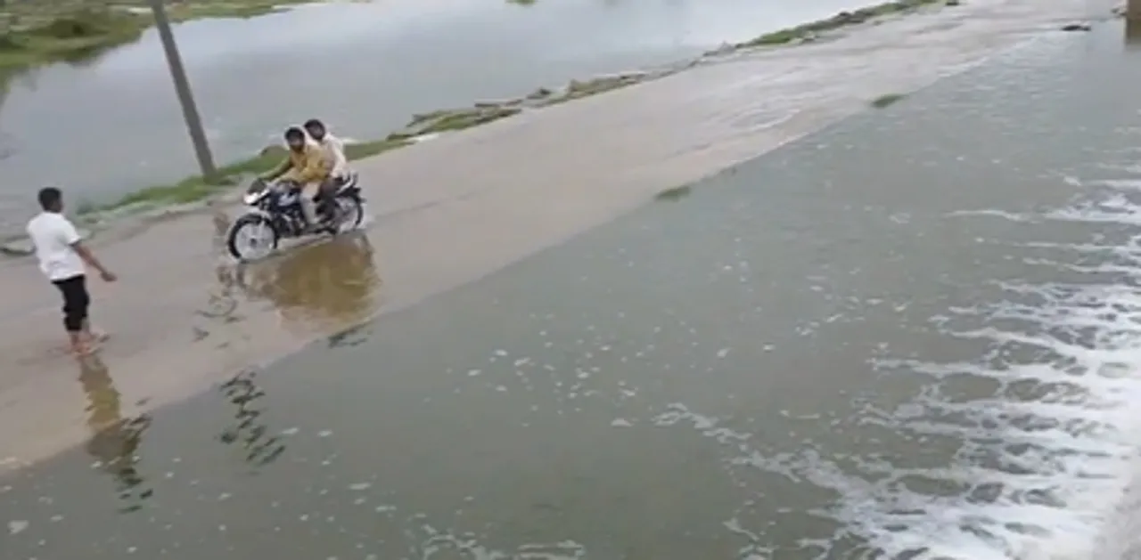 rajasthan flood, rajasthan water logging,