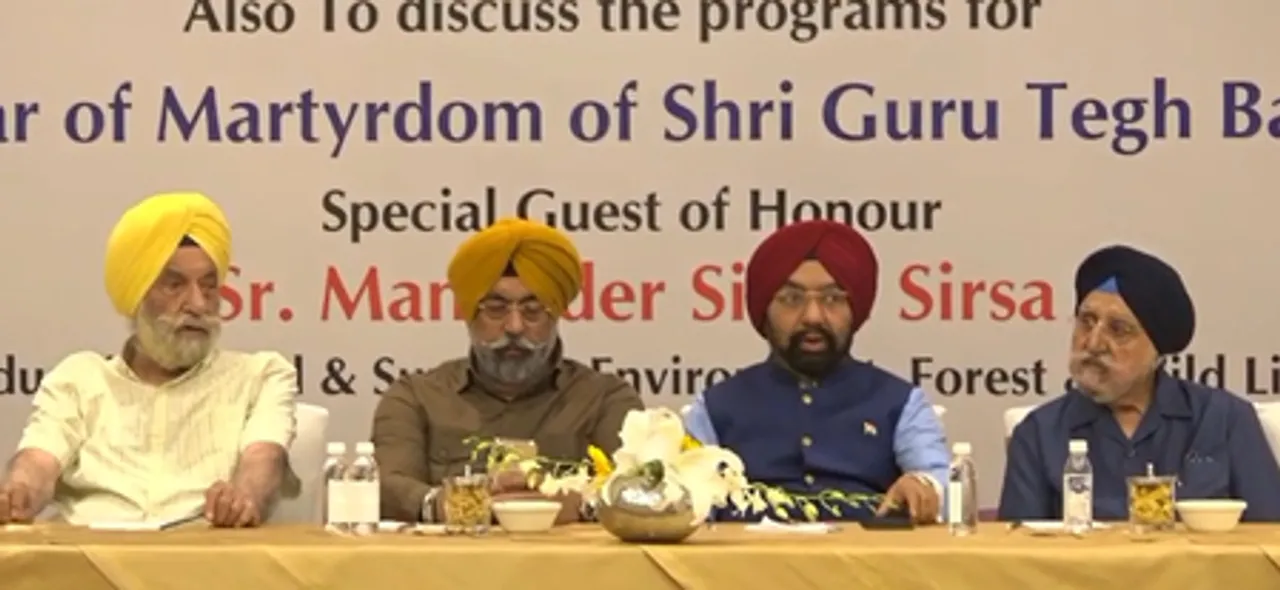 दिल्ली सिख गुरुद्वारा प्रबंधक कमेटी की नवनिर्वाचित टीम सम्मानित, गुरु तेग बहादुर के शहीदी दिवस को खास बनाने की तैयारी