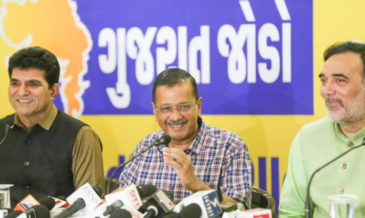 Ahmedabad: Arvind Kejriwal's press conference