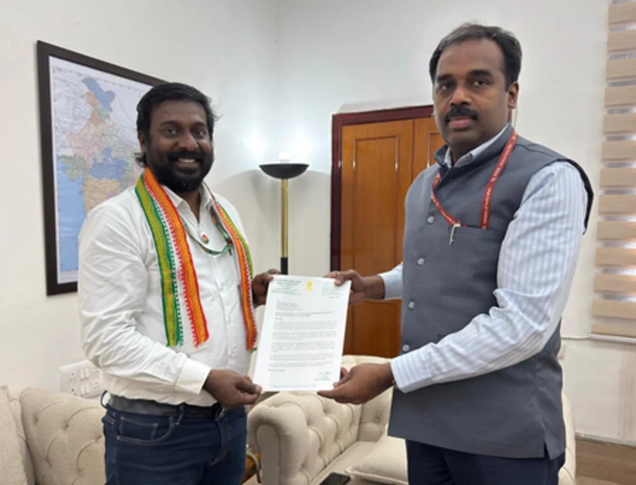 Vijay Vasanth, MP from Kanyakumari