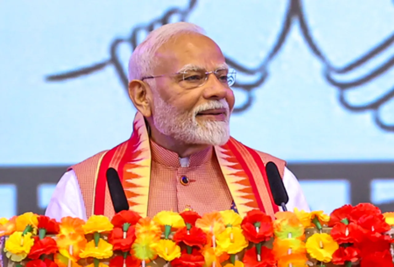 Port of Spain: PM Modi attends Indian community programme