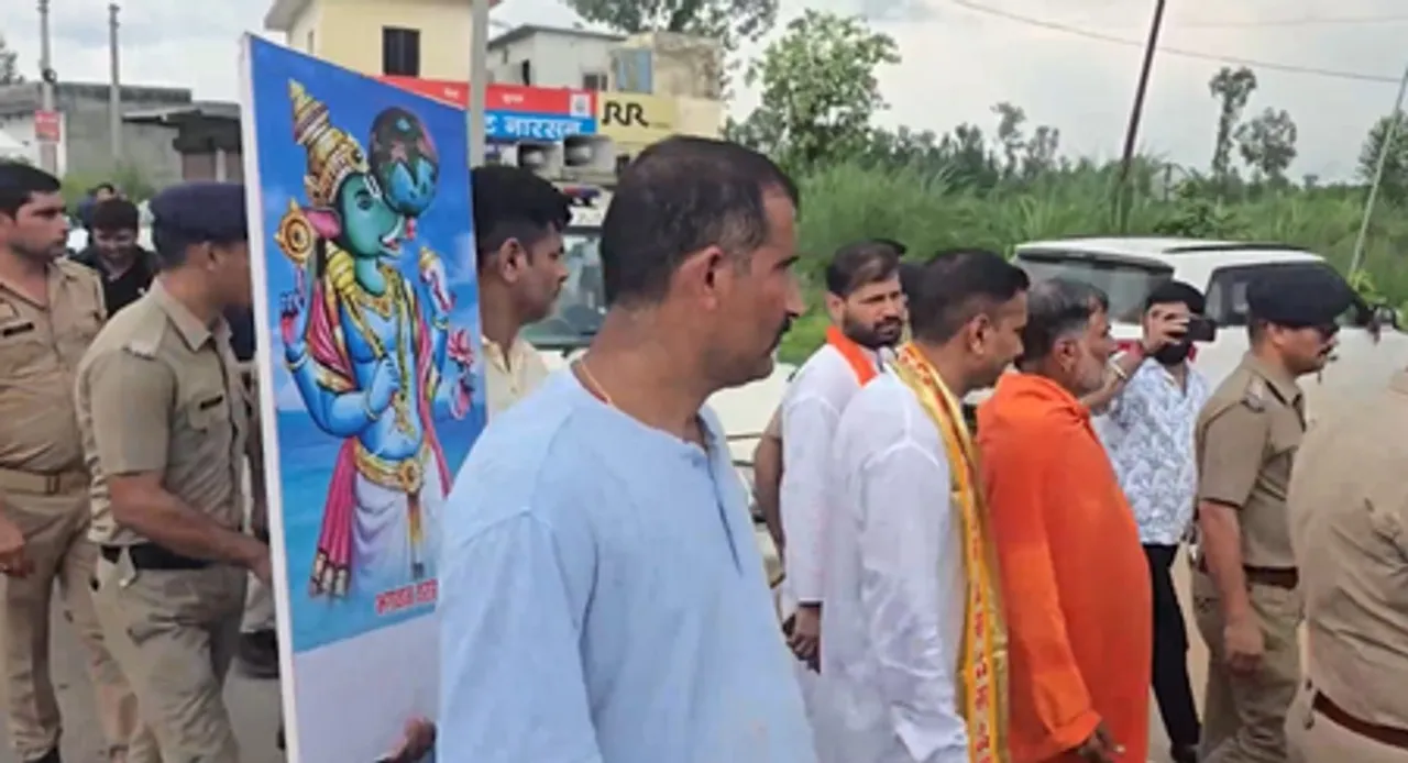 हरिद्वार: नारसन में स्वामी यशवीर को पुलिस ने रोका, समर्थकों में भारी आक्रोश