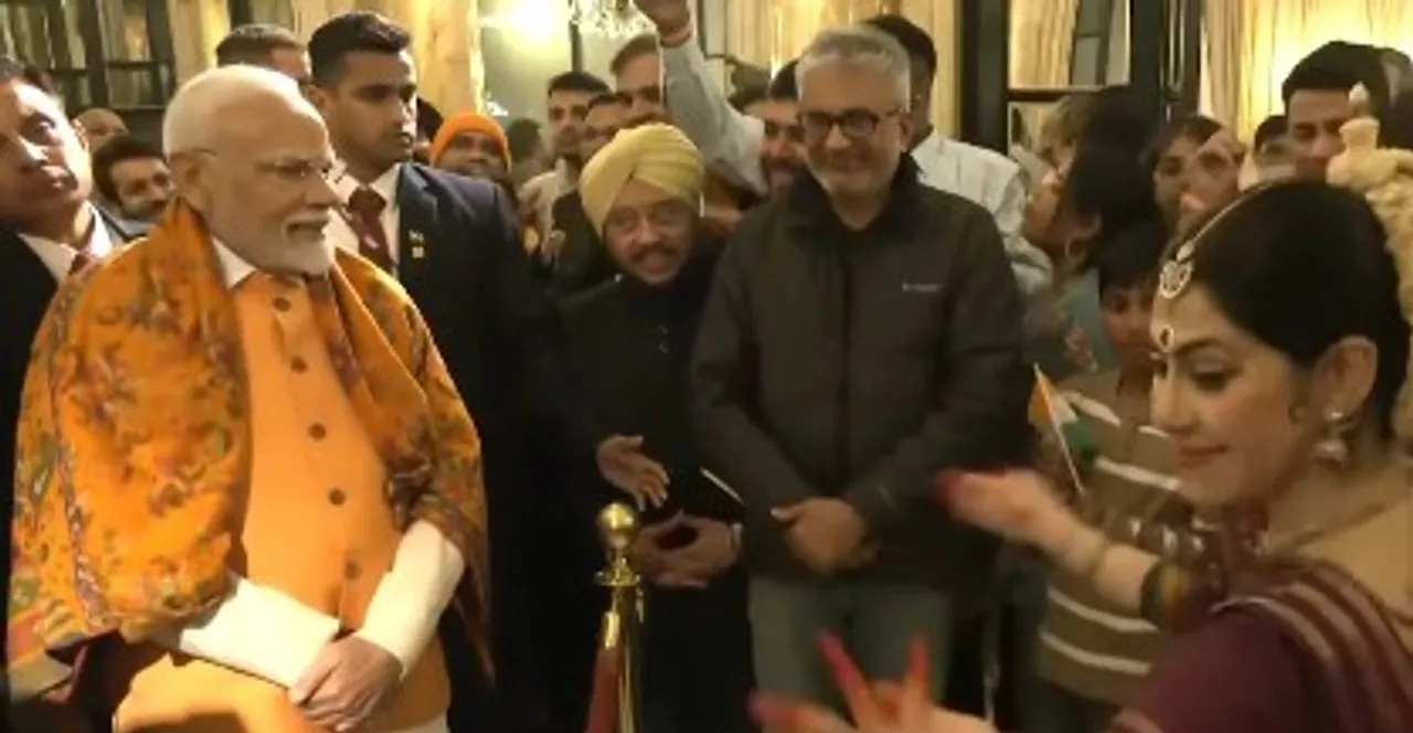 PM Modi receives grand welcome from Indian diaspora in Buenos Aires