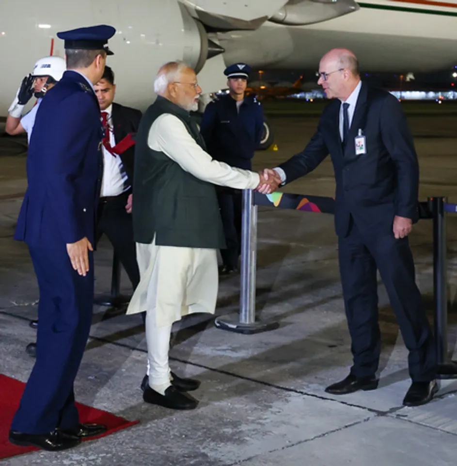 PM Modi arrives in Brazil on four-day visit to take part in BRICS Summit