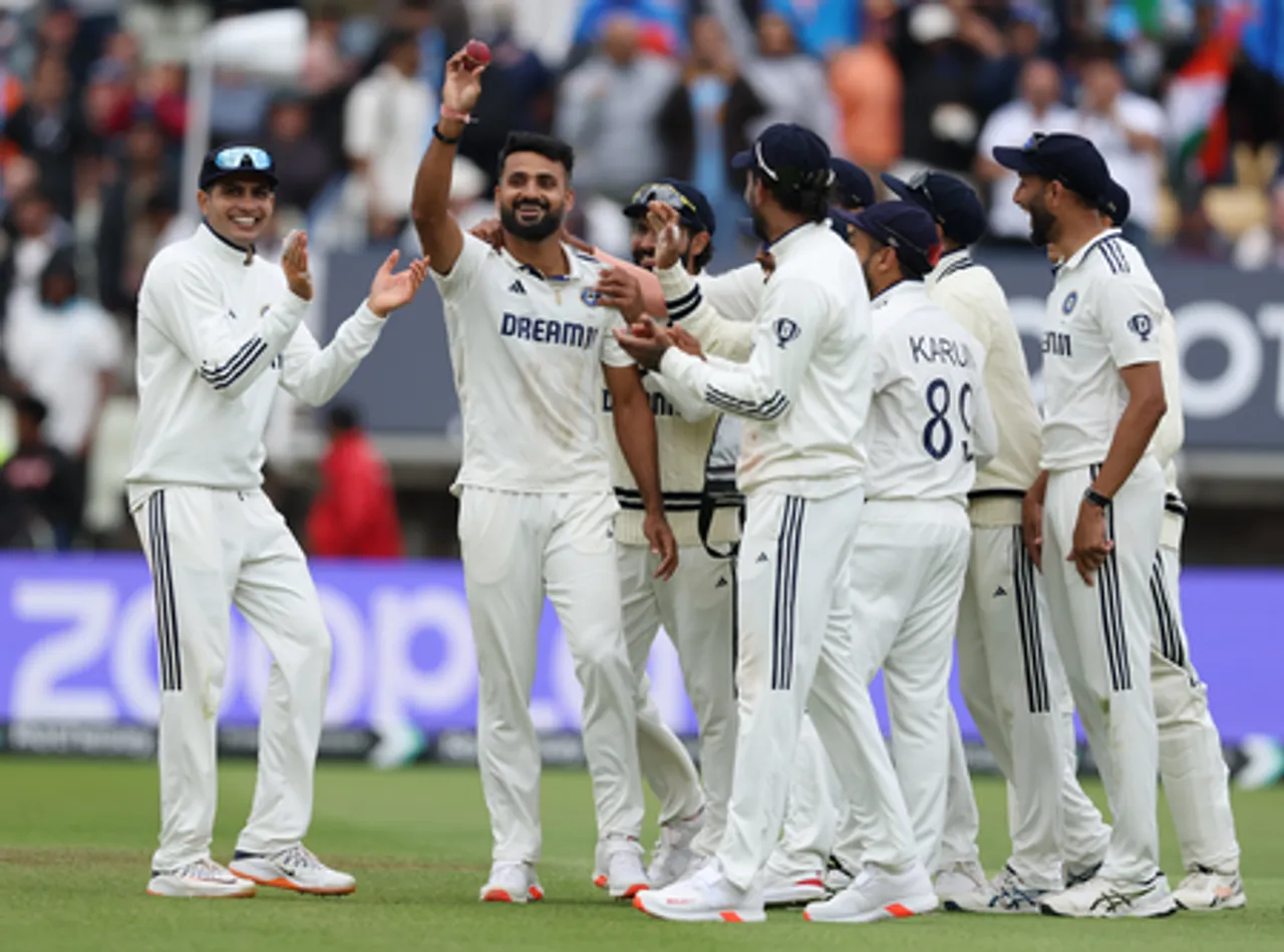 बर्मिंघम टेस्ट: एजबेस्टन में भारत ने इंग्लैंड को 336 रन से हराया, आकाश दीप ने झटके 6 विकेट