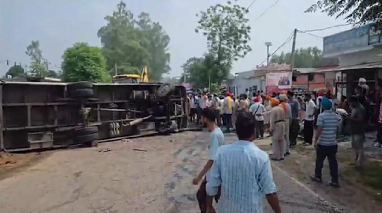 पंजाब: होशियारपुर में दर्दनाक बस हादसा, 8 लोगों की मौत
