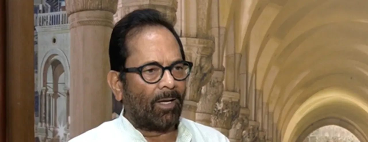 BJP leader Mukhtar Abbas Naqvi
