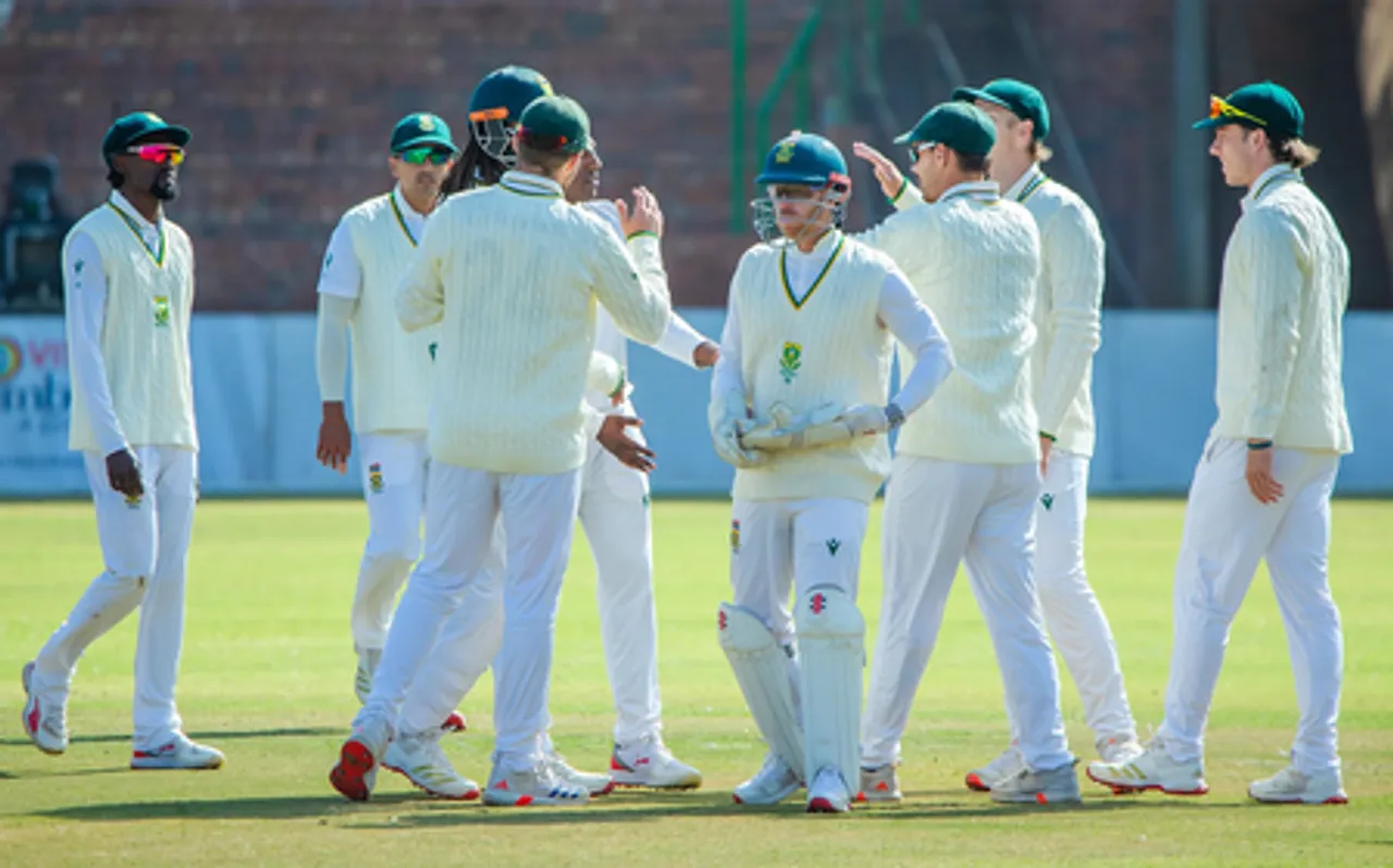2nd Test: Mulder’s 367 leads Proteas to 2-0 series win over Zimbabwe (Credit: ICC/X)