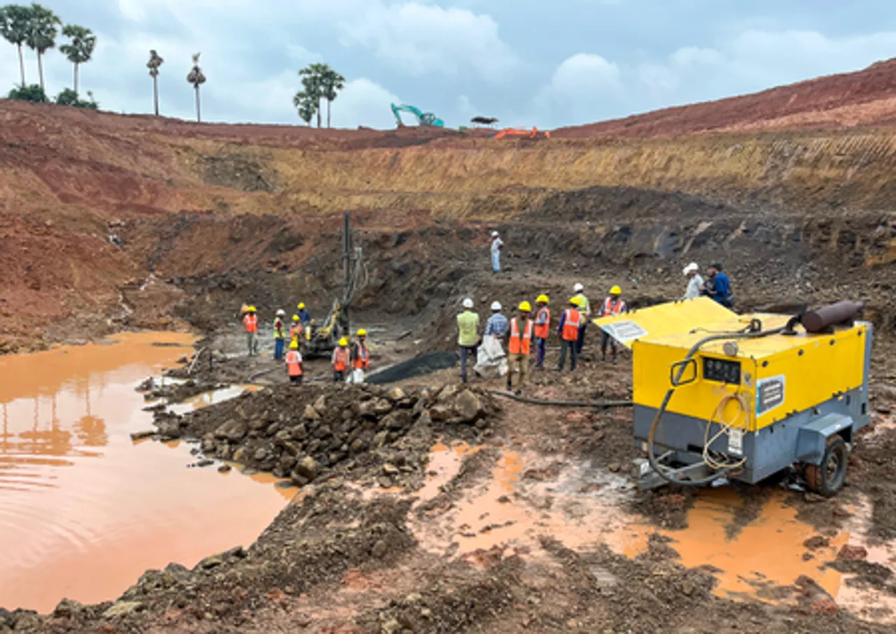 Birbhum: Blasting Preparation Underway at Deocha Panchami Coal Mine