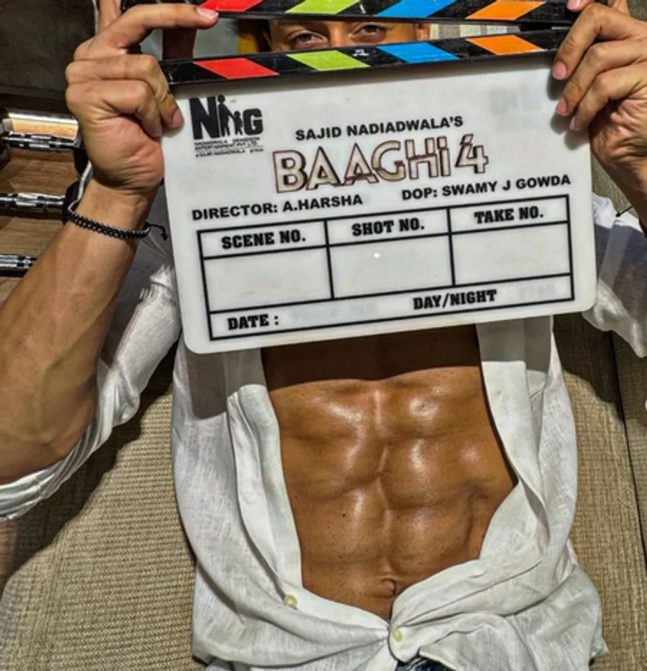टाइगर श्रॉफ ने 'बागी 4' की शूटिंग पूरी की, दिखाई दमदार सिक्स-पैक एब्स की झलक