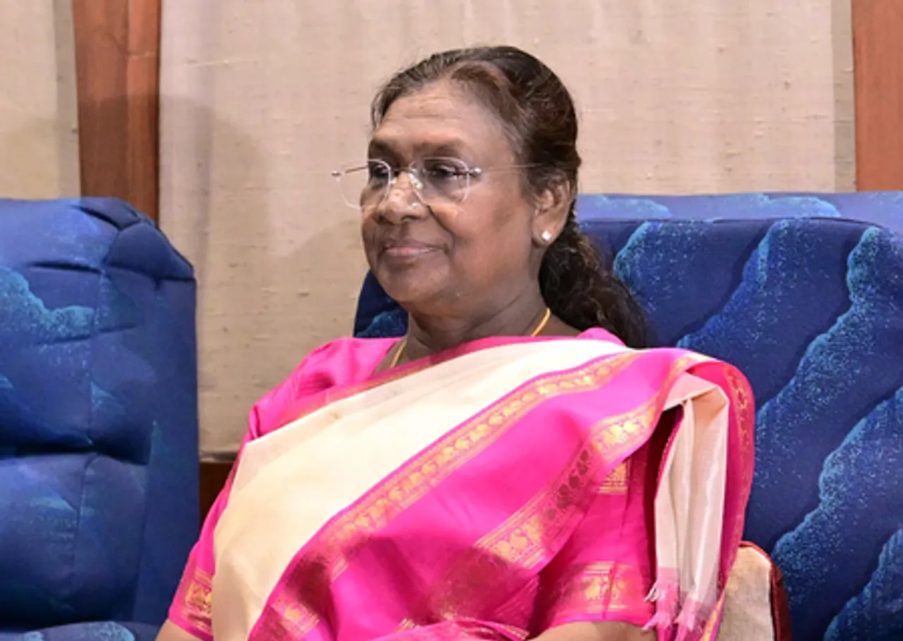 New Delhi: Screening of movie "Tanvi the Great" at Rashtrapati Bhawan