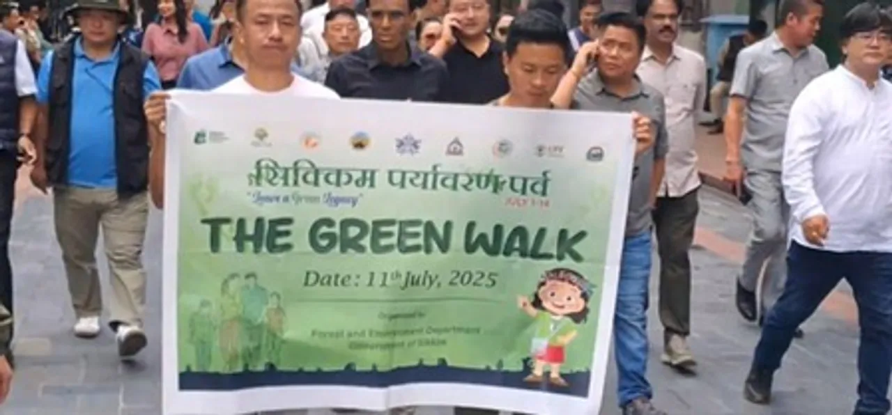 Sikkim Green Walk, Photo - IANS