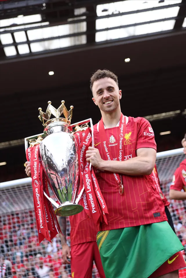 Liverpool retire Diogo Jota's jersey number 20 (Credit: Diogo Jota/X)