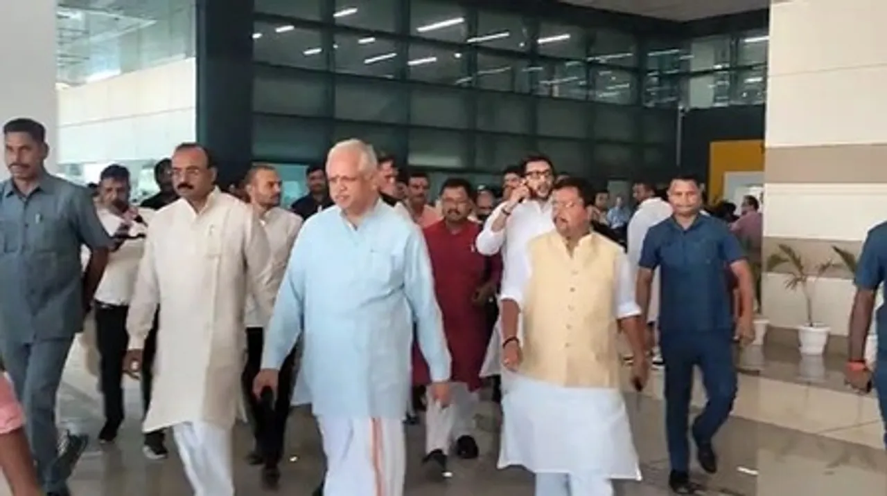 BL Santosh Reaches Patna, Photo - IANS